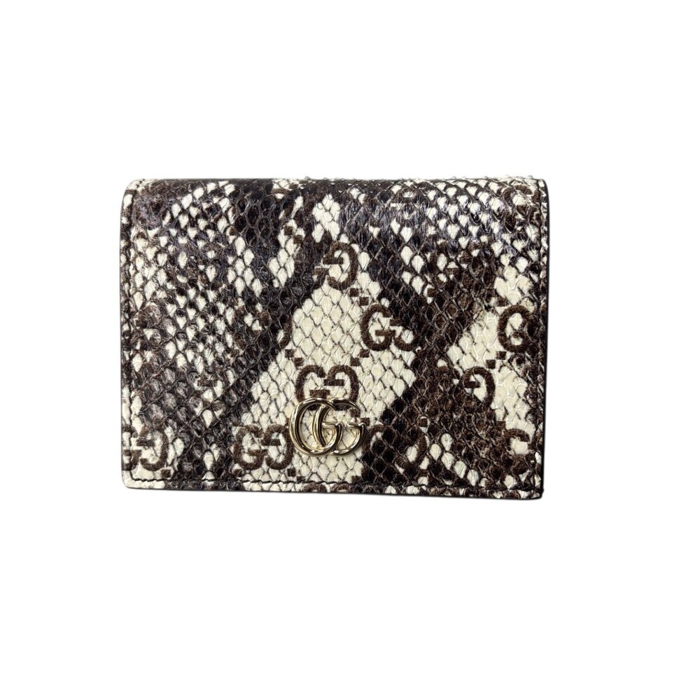 Gucci Python Bifold Wallet - image 2
